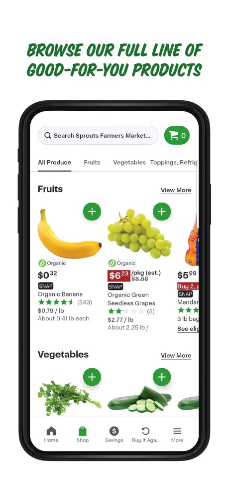 Sprouts應用截圖