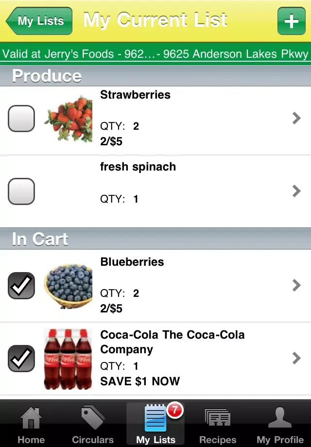 Jerry’s Foods Screenshots