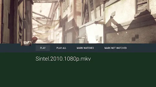 Zrzuty ekranu Vimu Media Player for TV