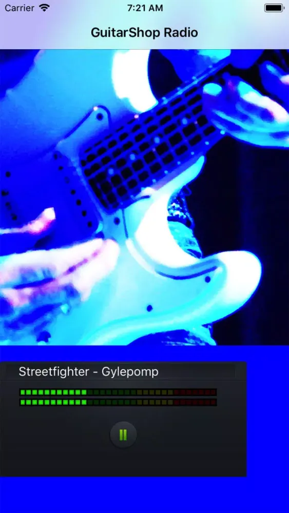 Zrzuty ekranu GuitarShop Radio