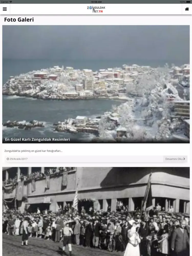 Zonguldak.NET iPad 应用截图