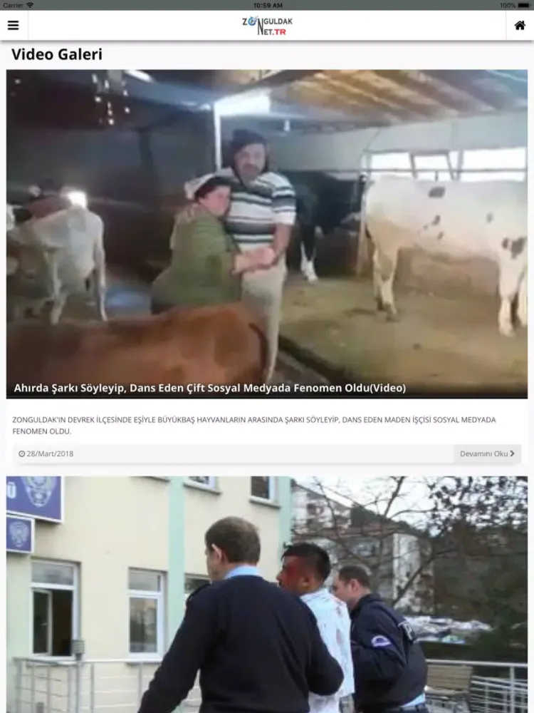 Zonguldak.NET iPad 应用截图