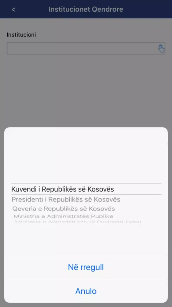 Gazeta Zyrtare - RKS Screenshots