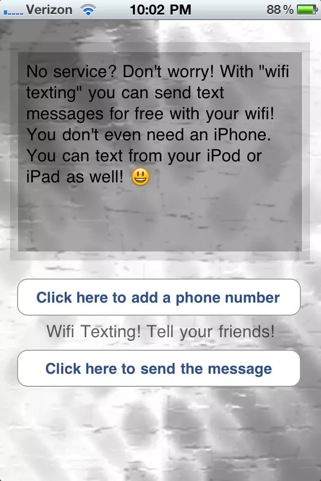 Wifi Texting Screenshots