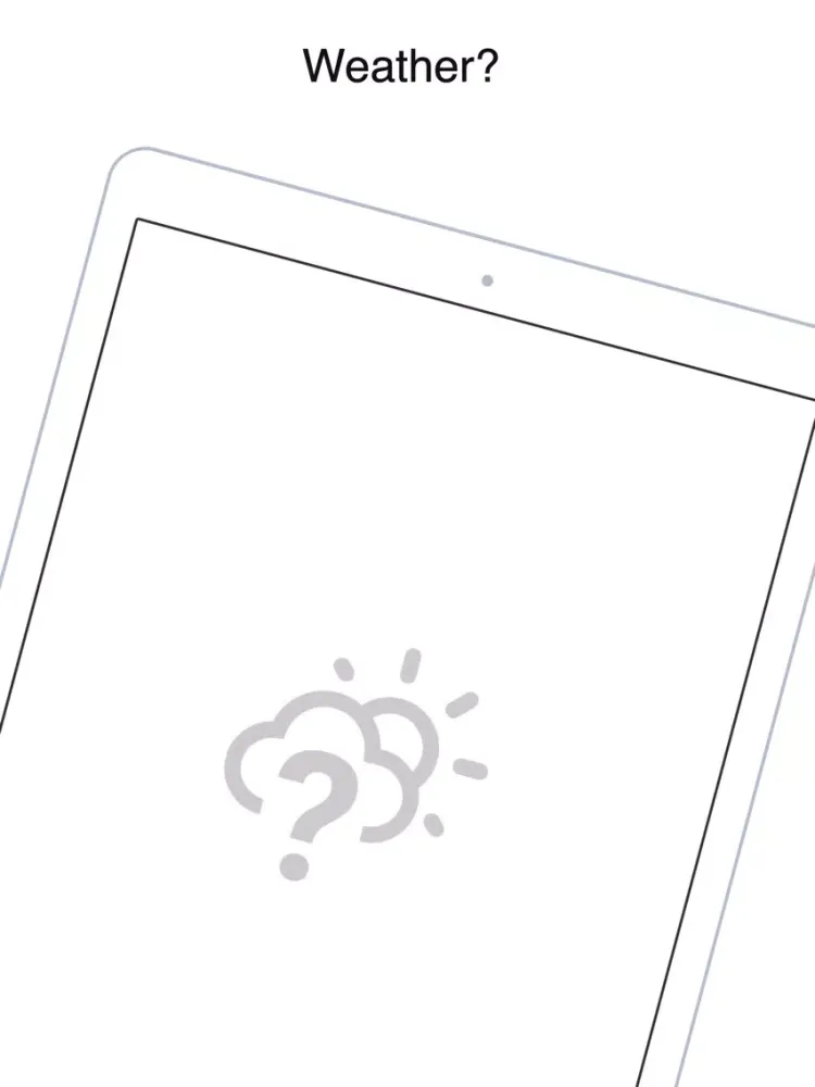 Ảnh chụp màn hình của Weather? World Weather & Clock iPad 