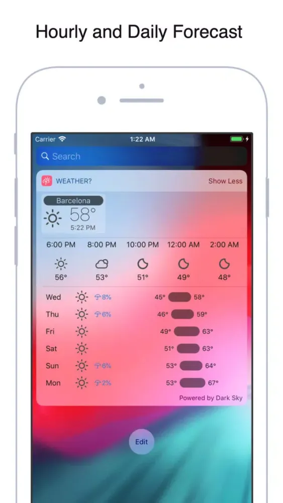 Ảnh chụp màn hình của Weather? World Weather & Clock