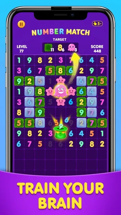 Number Match: Ten Crush Puzzle سکرین شاٹس