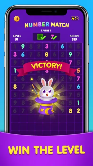 Number Match: Ten Crush Puzzle سکرین شاٹس