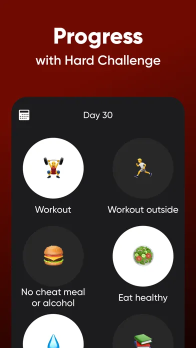 Hard challenge: Daily Habits应用截图