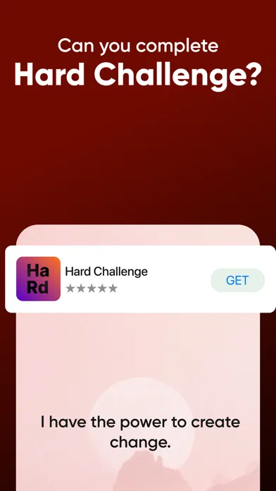 Hard challenge: Daily Habits应用截图