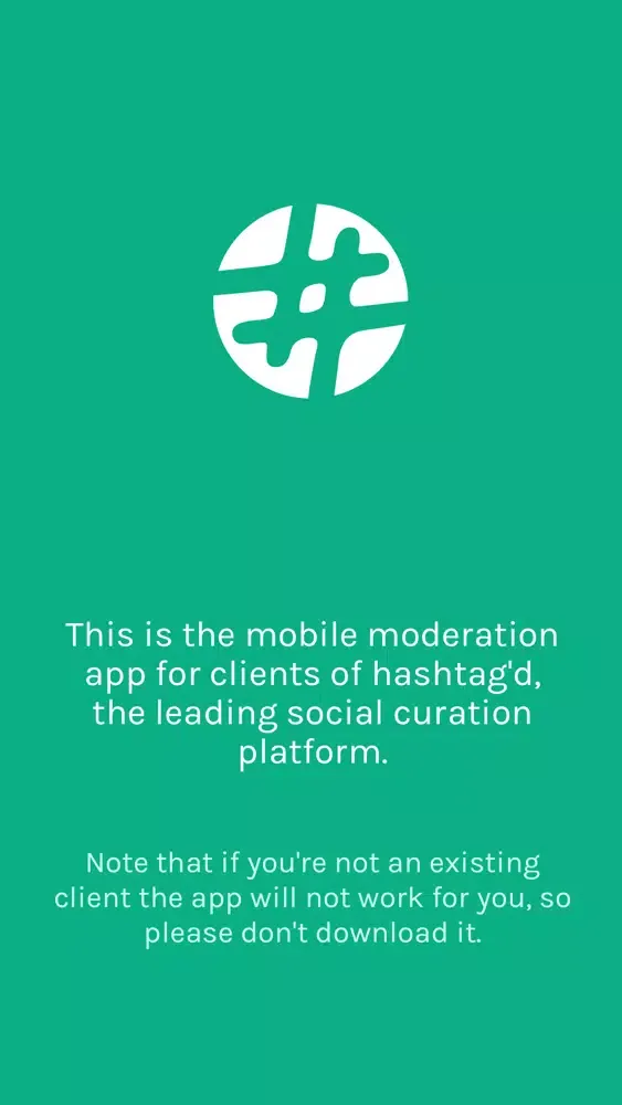 Captures d'écran de Moderate by Hashtag'd