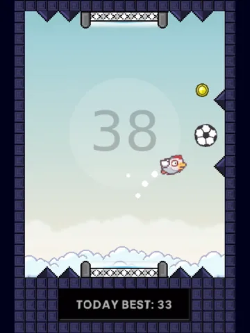 Flapping Cage: Avoid Spikes iPad  Screenshots