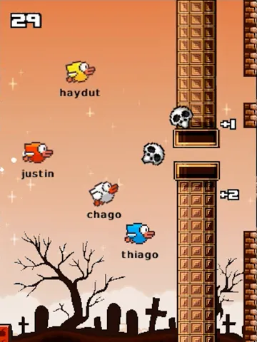 Captures d'écran de Flapping Crush: Halloween Bird iPad 