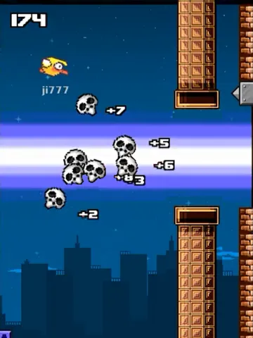 Captures d'écran de Flapping Crush: Halloween Bird iPad 