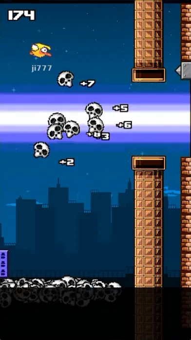 Captures d'écran de Flapping Crush: Halloween Bird