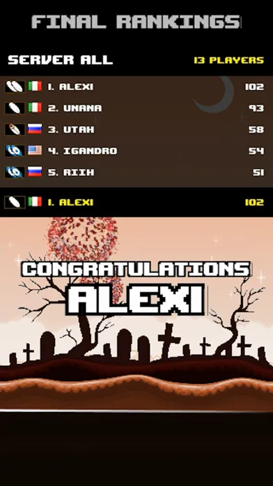Captures d'écran de Flapping Crush: Halloween Bird