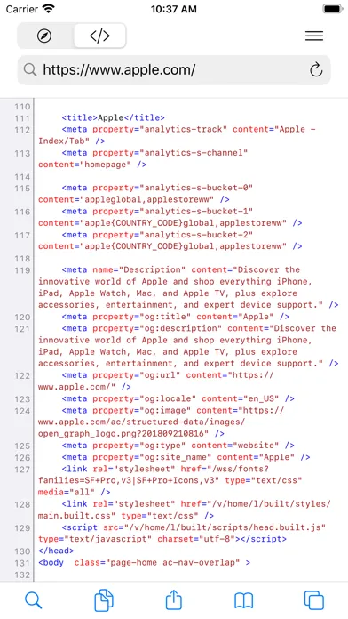 Zrzuty ekranu HTML Viewer Pro