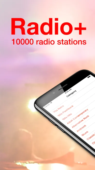 Capturas de tela do Radio+ 10000 radio stations