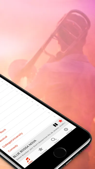 Capturas de tela do Radio+ 10000 radio stations