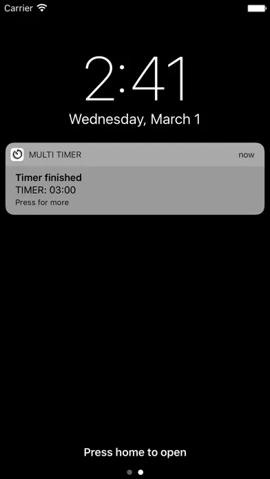 Screenshot di Multi Timer - free