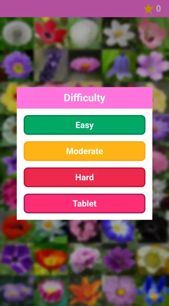 Screenshot di Pairs Flowers