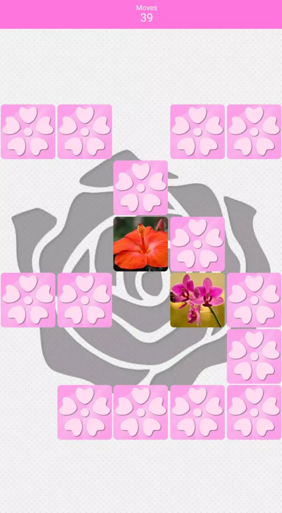 Screenshot di Pairs Flowers