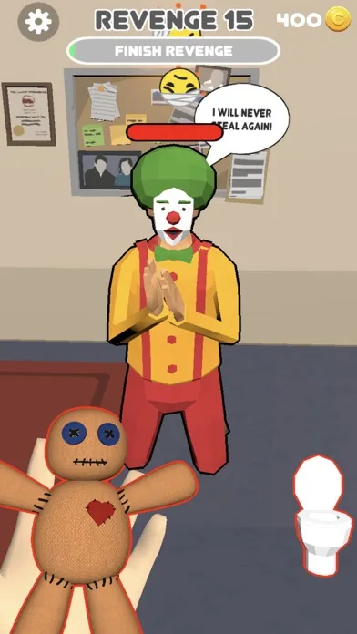Tangkapan skrin Voodoo Pranks