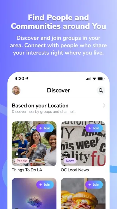 Скриншоты Heyday Messenger
