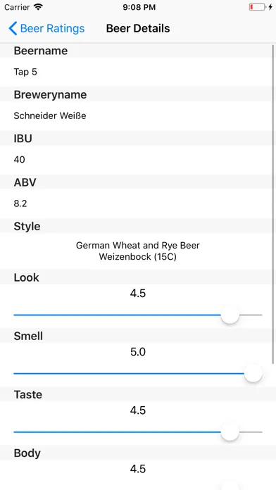 beerratings Screenshots