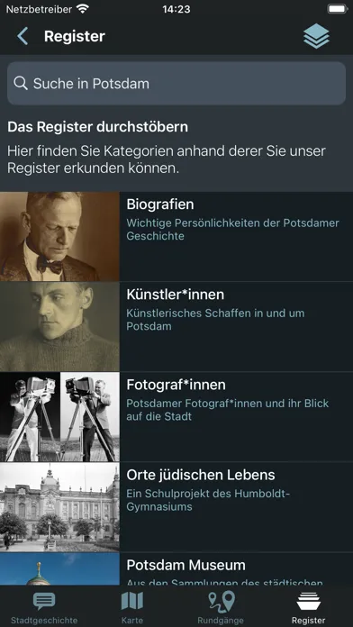 Capturas de pantalla de PotsdamHistory