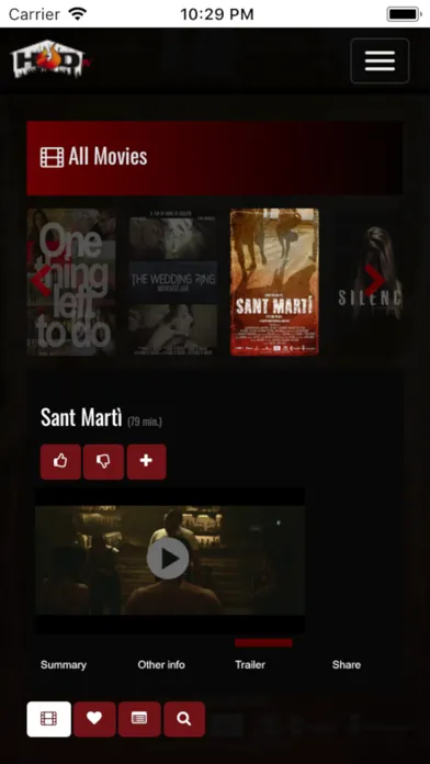 Zrzuty ekranu HODTV