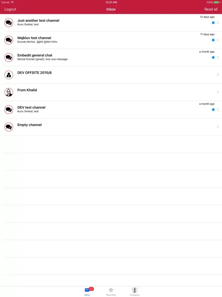 تصاویر Home Credit Message Hub iPad 