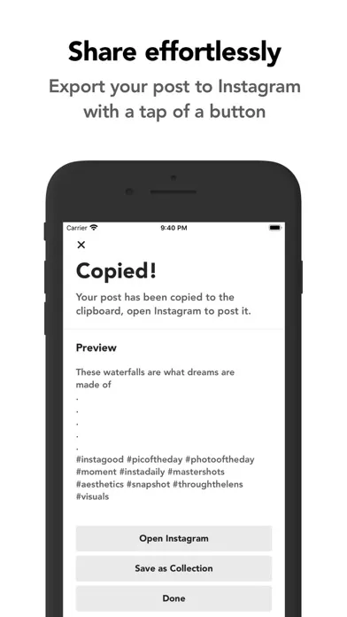 Скриншоты Hashtag Manager for Social