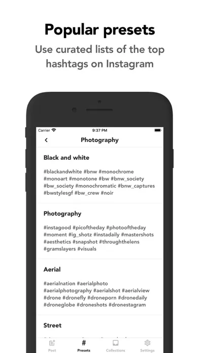 Скриншоты Hashtag Manager for Social
