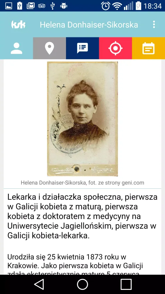 Krakowski Szlak Kobiet स्क्रीनशॉट