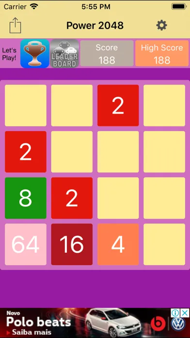 Power 2048 スクリーンショット