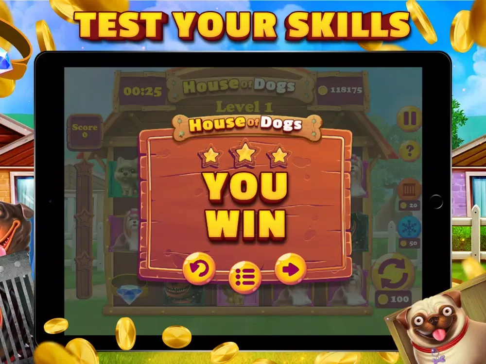 House of Dogs iPad  Screenshots