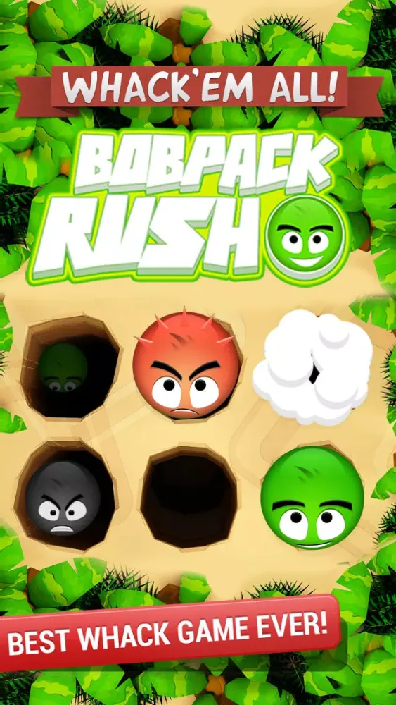Tangkapan layar Bobpack Rush : Whack Game