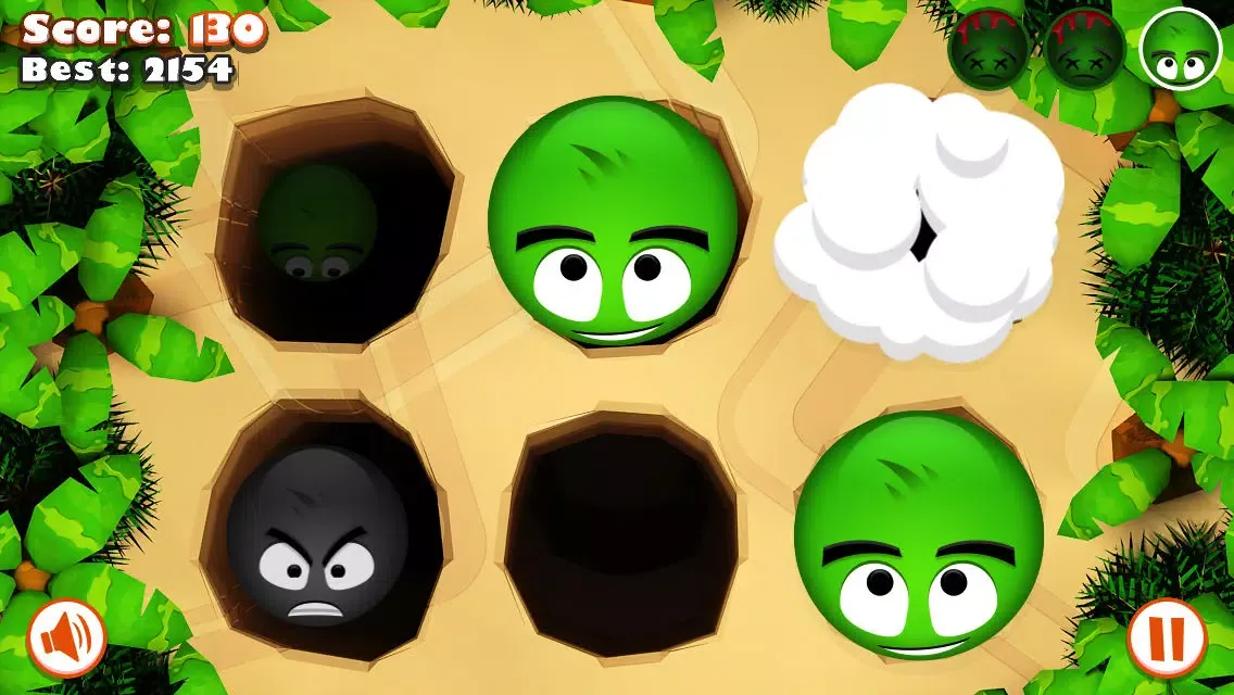 Tangkapan layar Bobpack Rush : Whack Game