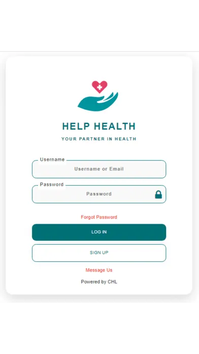 Zrzuty ekranu Help Health