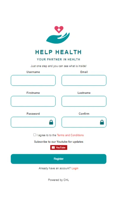 Zrzuty ekranu Help Health