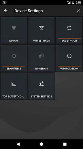 Screenshot di Gauge Battery Widget