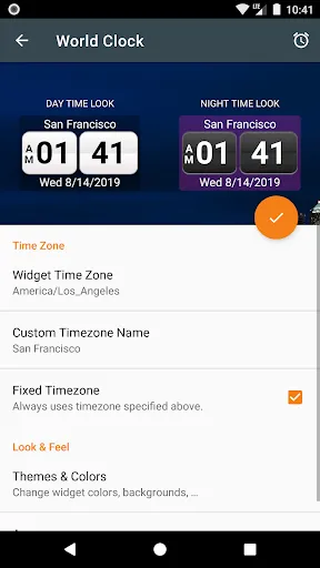 Tangkapan layar World Clock Widget 2024 Pro