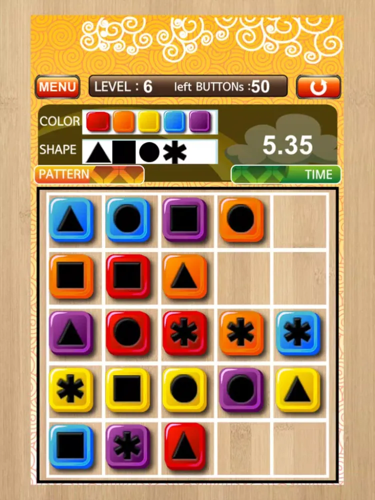 Screenshot di ColorShape puzzle-Speed iPad 