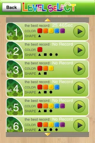 Screenshot di ColorShape puzzle-Speed