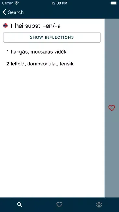 HunNor Dictionary Screenshots