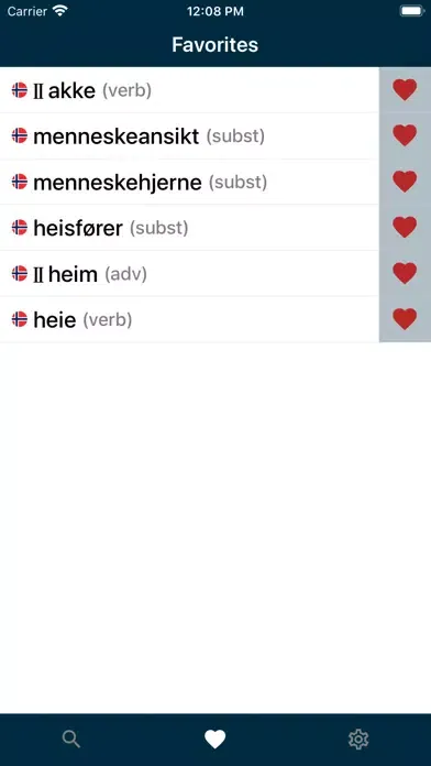 HunNor Dictionary Screenshots