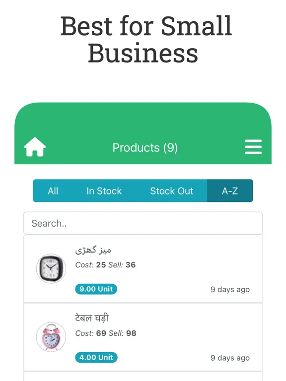 Screenshot di Daily Sales Record - POS, CRM iPad 
