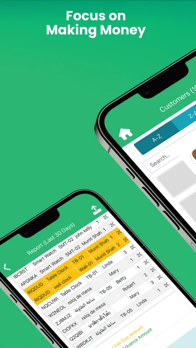 Screenshot di Daily Sales Record - POS, CRM