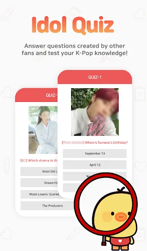 CHOEAEDOL – Kpop idol ranks Screenshots